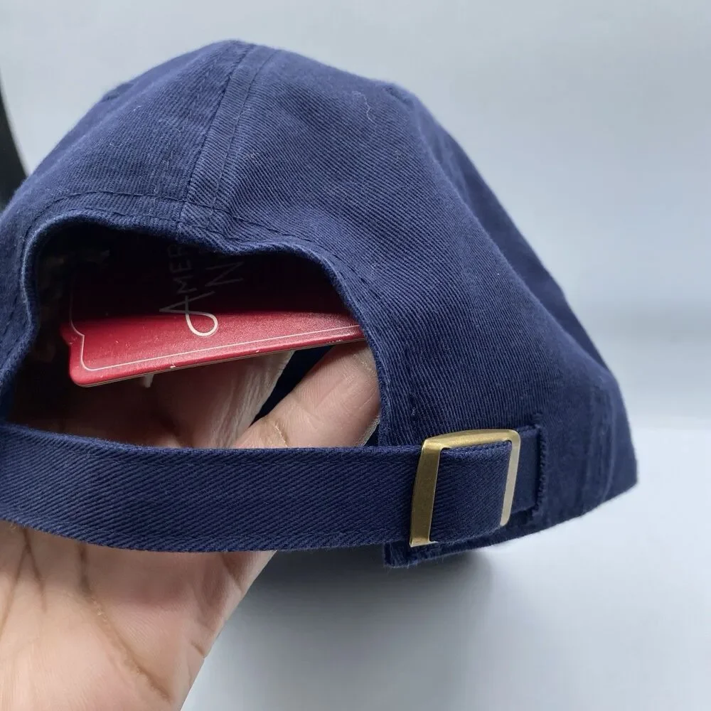 Free People FP Movement Apres Ski Hat OSFA Baseball Cap Navy GorpCore Boho NWT - Picture 5 of 9